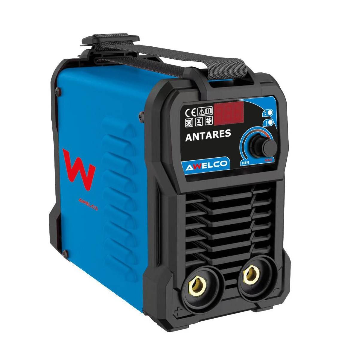 Poste à Souder 15-160A Soudeuse Inverter MMA ANTARES 160 IGBT Electrodes Ø1,6 à 4,0 mm Awelco - Image 1