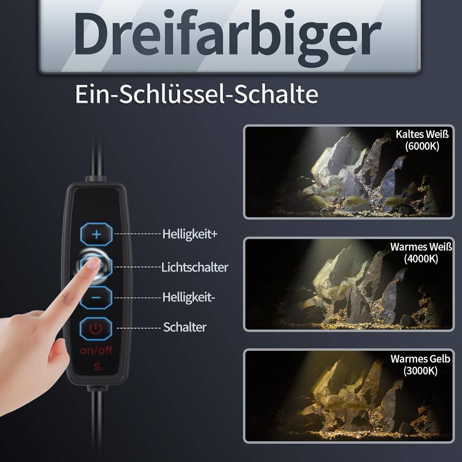 DtopbuyAge - Éclairage LED Boxtech 3W Réglable - Nano Aquariums DtopbuyAge - Image 4