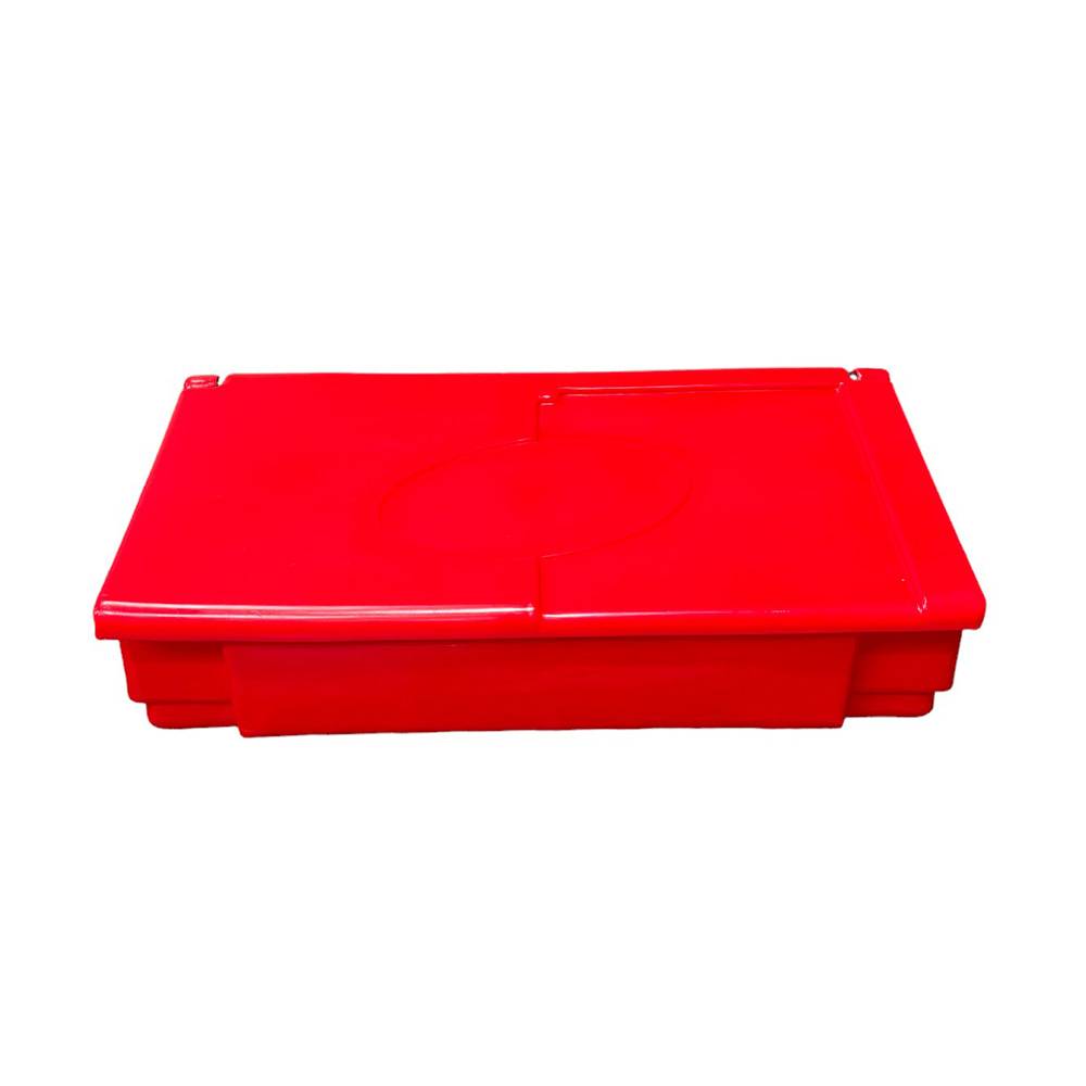 Bac à sable incendie/ à sel de déneigement 50l-plast'up rotomoulage - Image 2