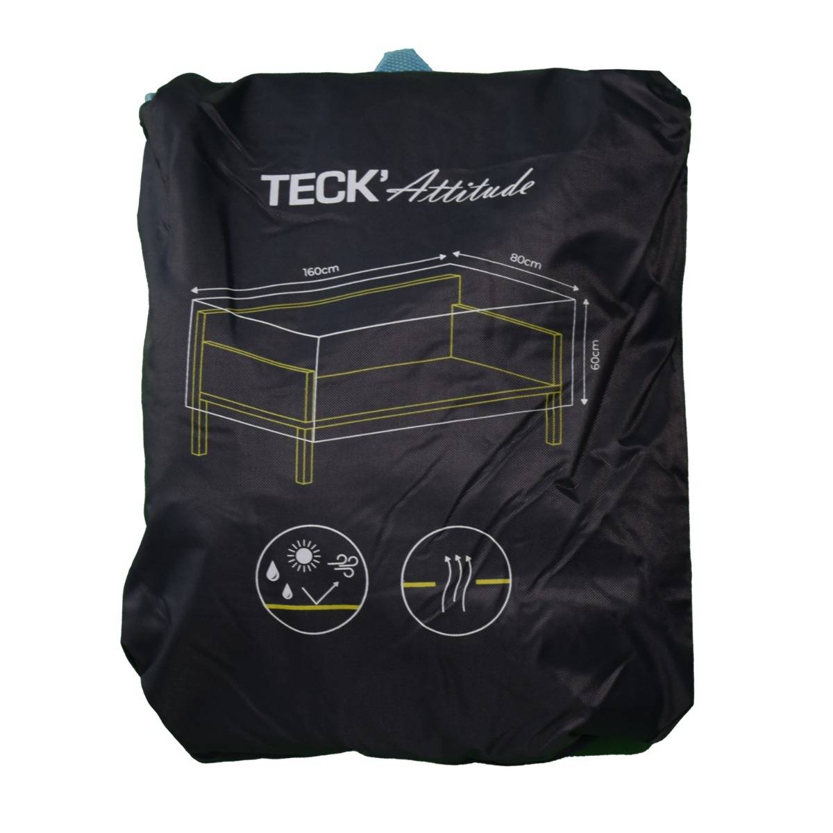 Teck'Attitude - Housse pour canapé de jardin 2 Places - TECK'Attitude - Imagen 1