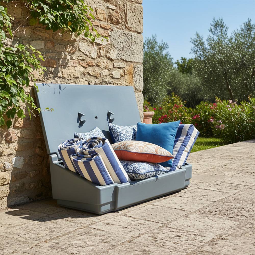 Coffre de jardin 50l-plast'up rotomoulage - Imagen 2