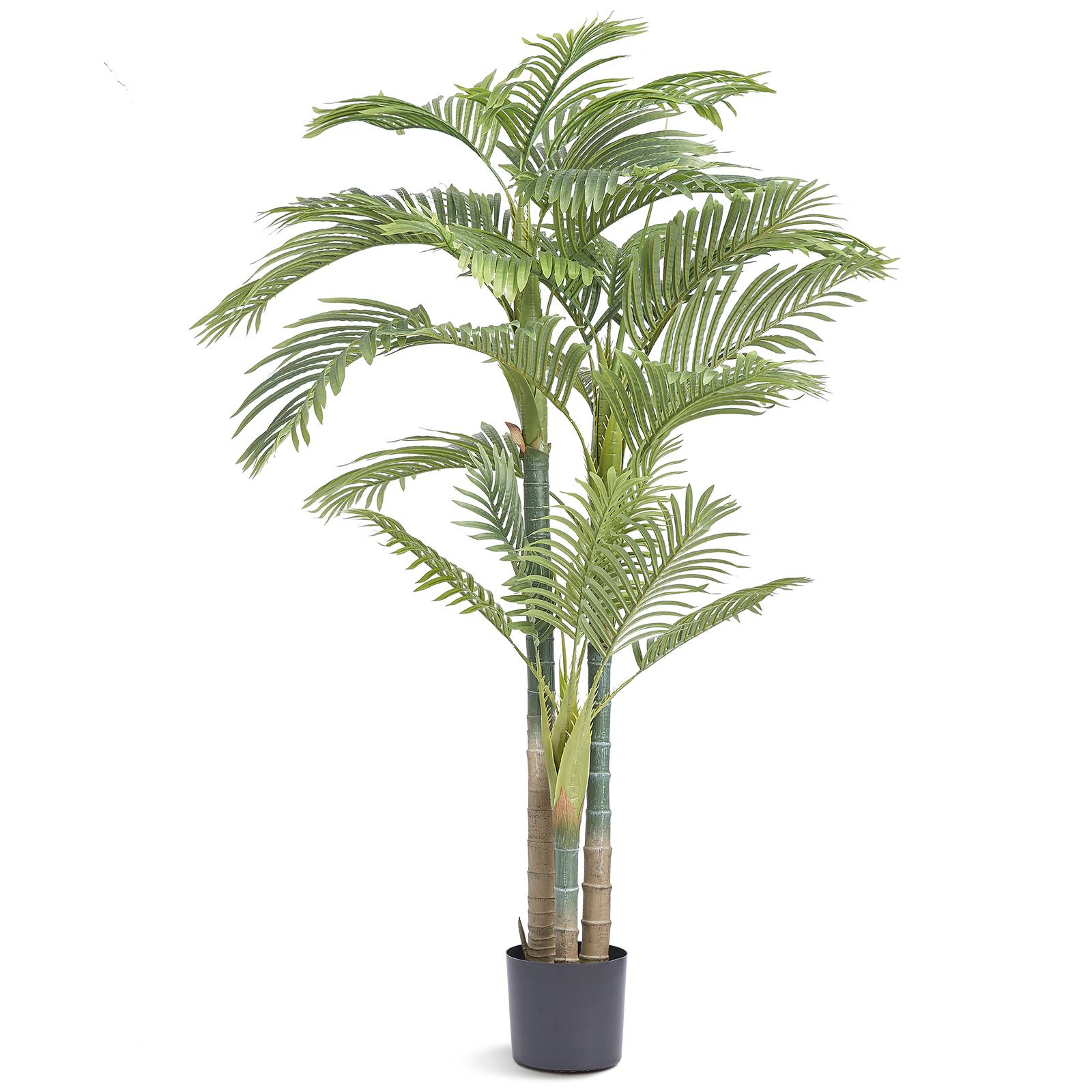 VEVOR Arbre Artificiel Palmier à Canne d'Or Plante Artificielle Déco 1030x1981mm - Image 1