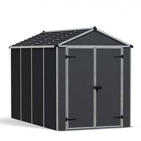 Canopia - Canopia Abri de jardin Rubicon 7m² Gris - Imagen 3