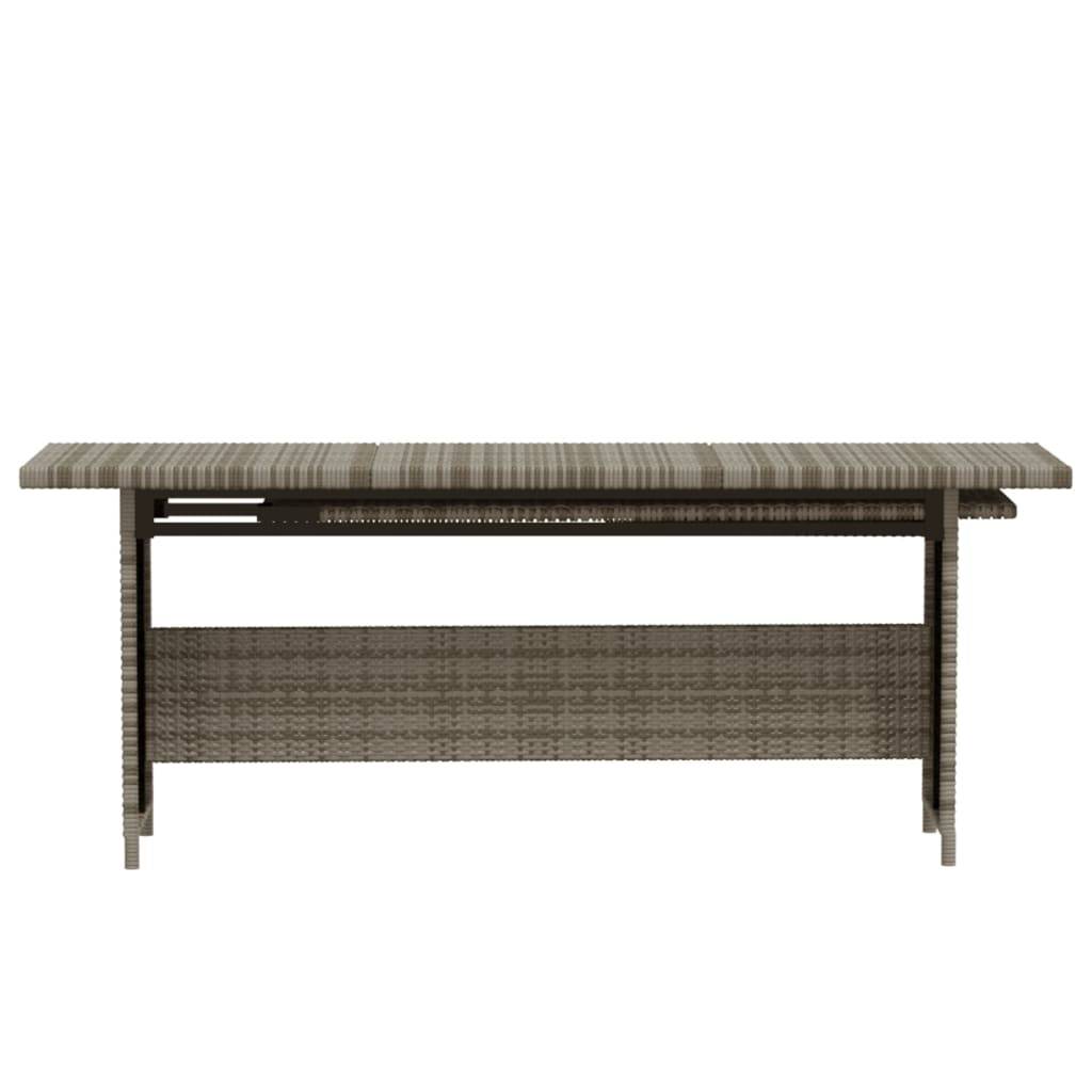 Vidaxl - Salon de jardin 7 pcs avec coussins résine tressée gris vidaXL 3098170 - Imagen 7