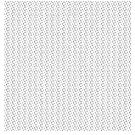 Grillage de jardin - Clôture à treillis - Treillis de jardin Acier inox 100x85 cm 45x20x4 mm - Image 2
