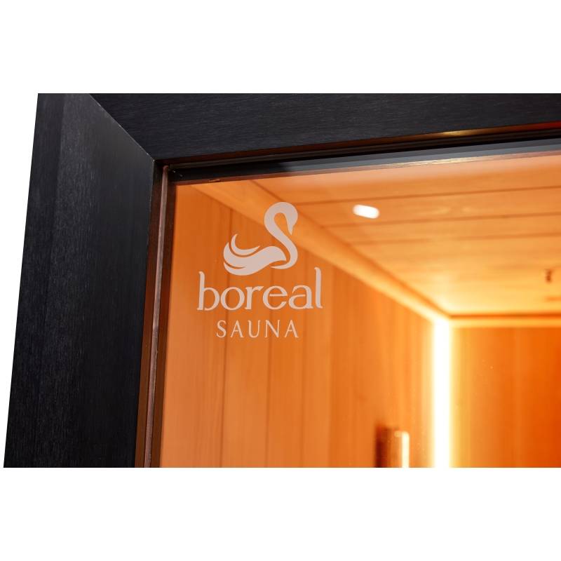 Sauna traditionnel Boreal® CELEST 120 - 1 à 2 places - 120x120x190 cm - Image 7