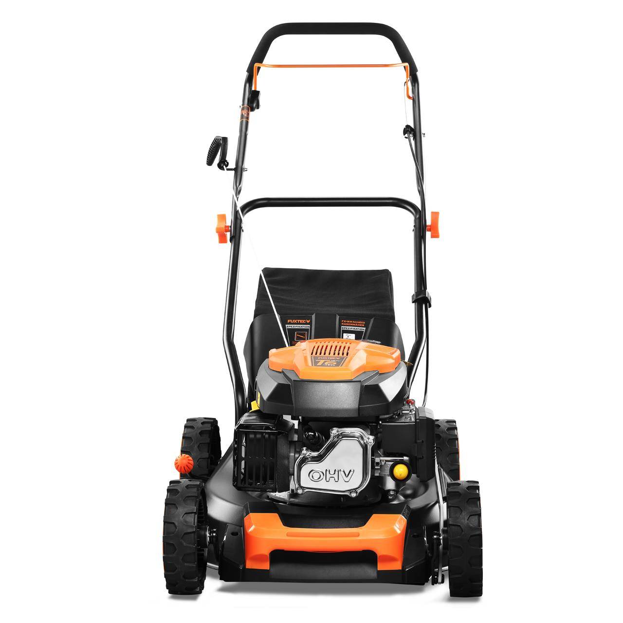 FUXTEC - Tondeuse à Gazon Thermique FUXTEC 146 cm³ 46 cm – Poussée, Bac 50L – Modèle FX-RM4646ECO 3,5 CV - Image 7