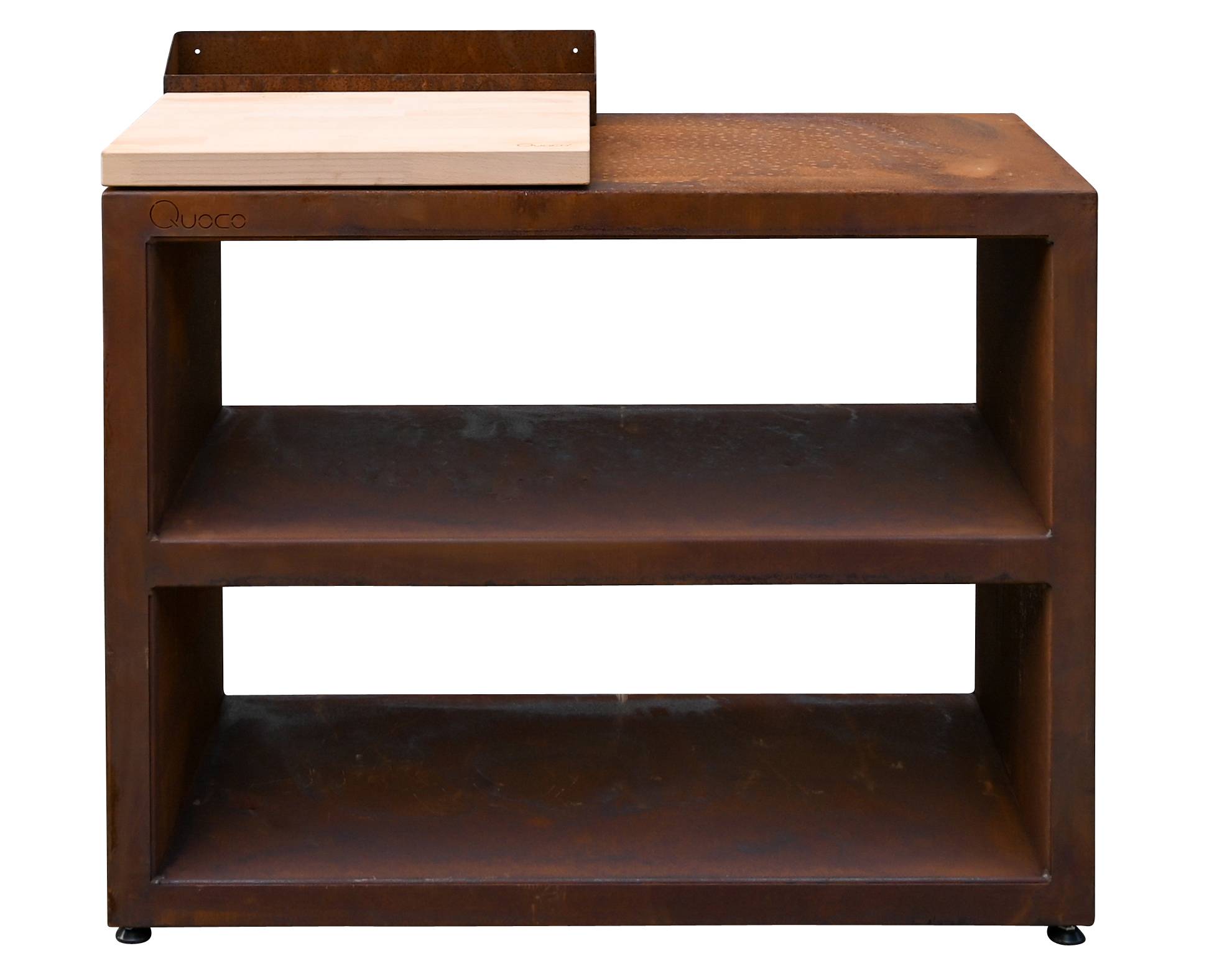 Rack Tavolo Large Corten  100x50xh76 - Quoco - Image 1