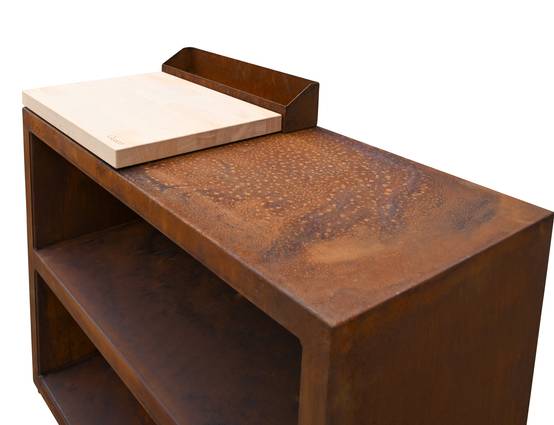 Rack Tavolo Large Corten 100x50xh76 - Quoco - Image 3
