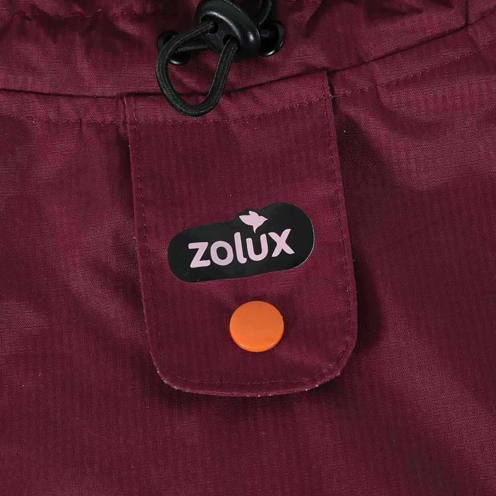 Zolux - Chaqueta técnica en tejido termo-reflector rojo Bivouak 50 cm - Imagen 2
