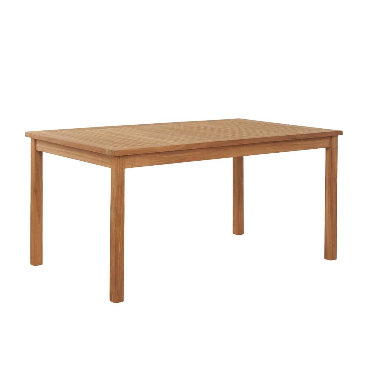 Table de jardin en teck massif 150 Frida - Image 1