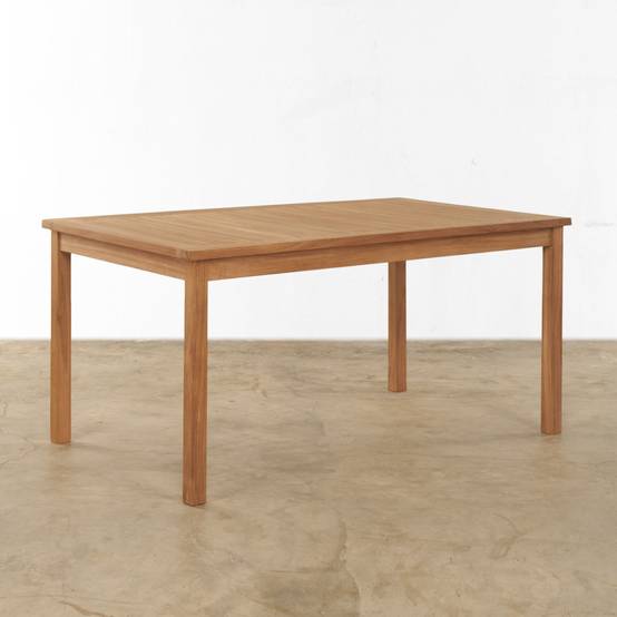 Table de jardin en teck massif 150 Frida - Image 3