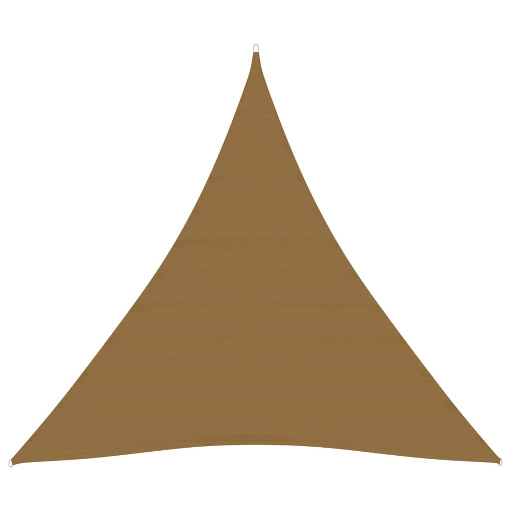 Helloshop26 - Voile toile d'ombrage parasol 160 g/m² PEHD 4 x 4 x 4 m taupe - Imagen 1