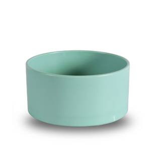 Chick'a - Mangeoire plastique ronde verte CHICK'A
