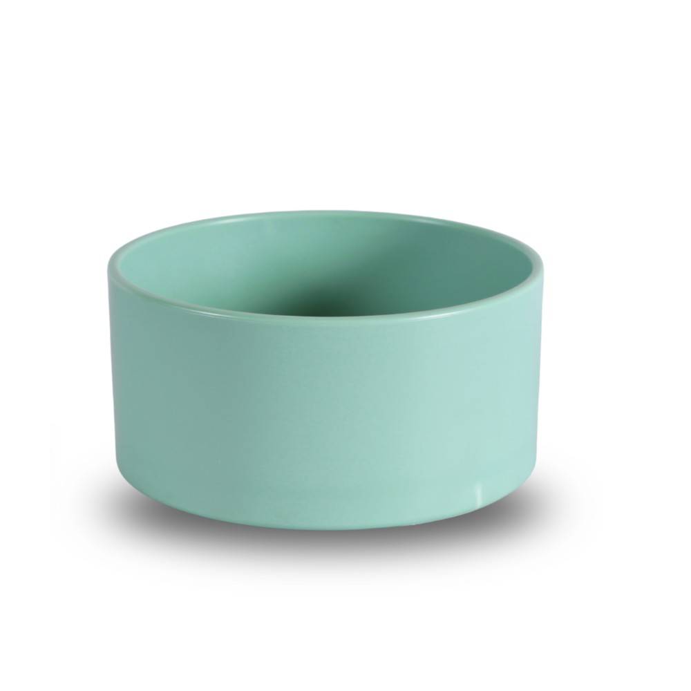 Chick'a - Mangeoire plastique ronde verte CHICK'A