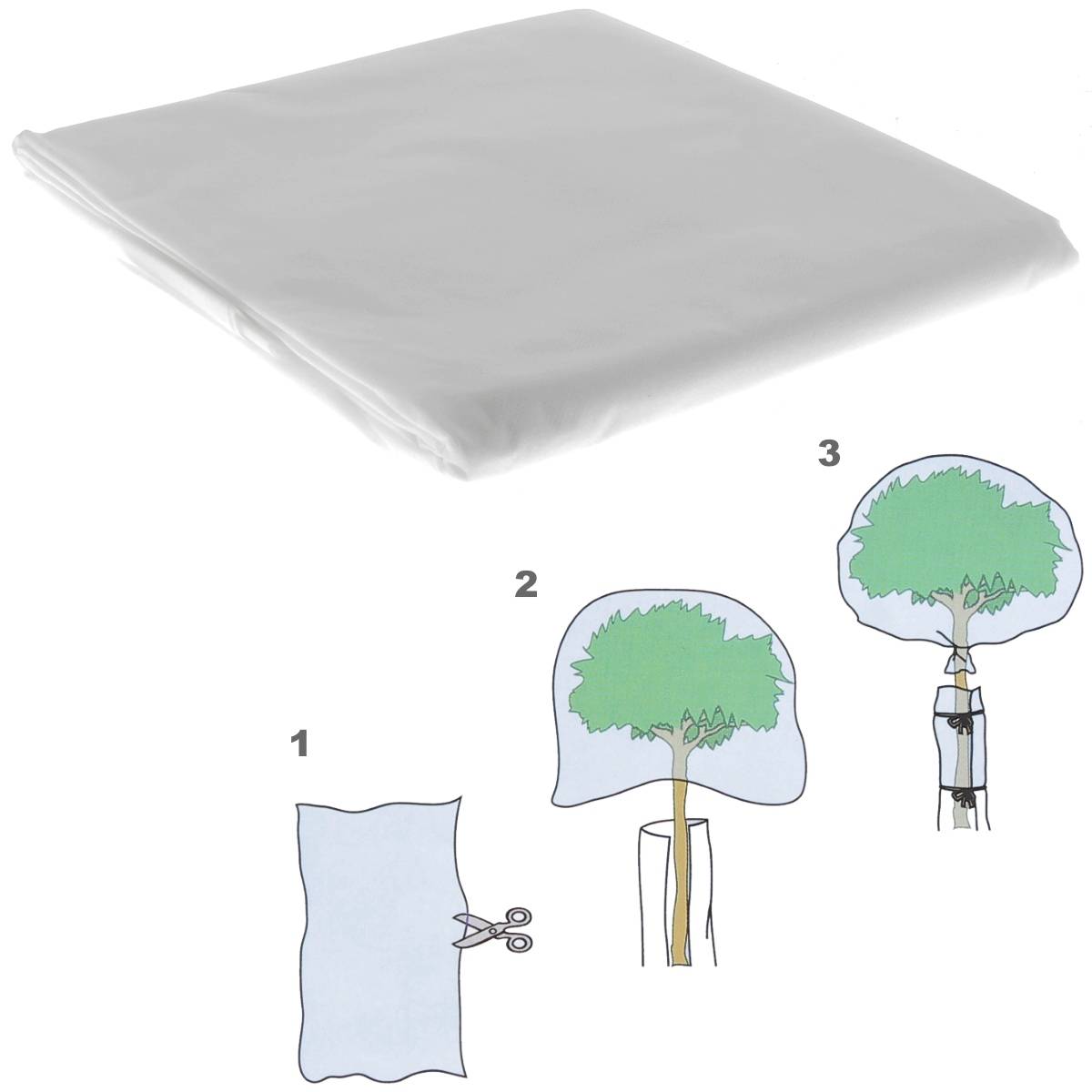 Gt Garden - Voile d'hivernage 1,60 x 10 mètres - GT GARDEN - Imagen 1