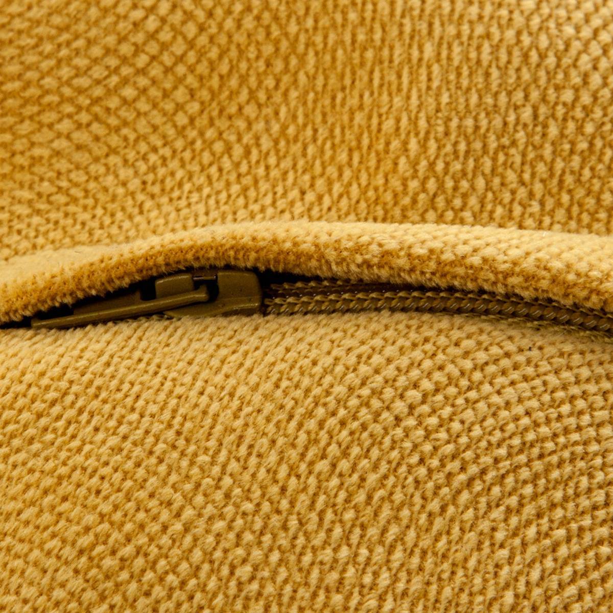 Atmosphera - Coussin "LILOU" coton jaune 45x45cm - Atmosphera Créateur d'intérieur - Imagen 5