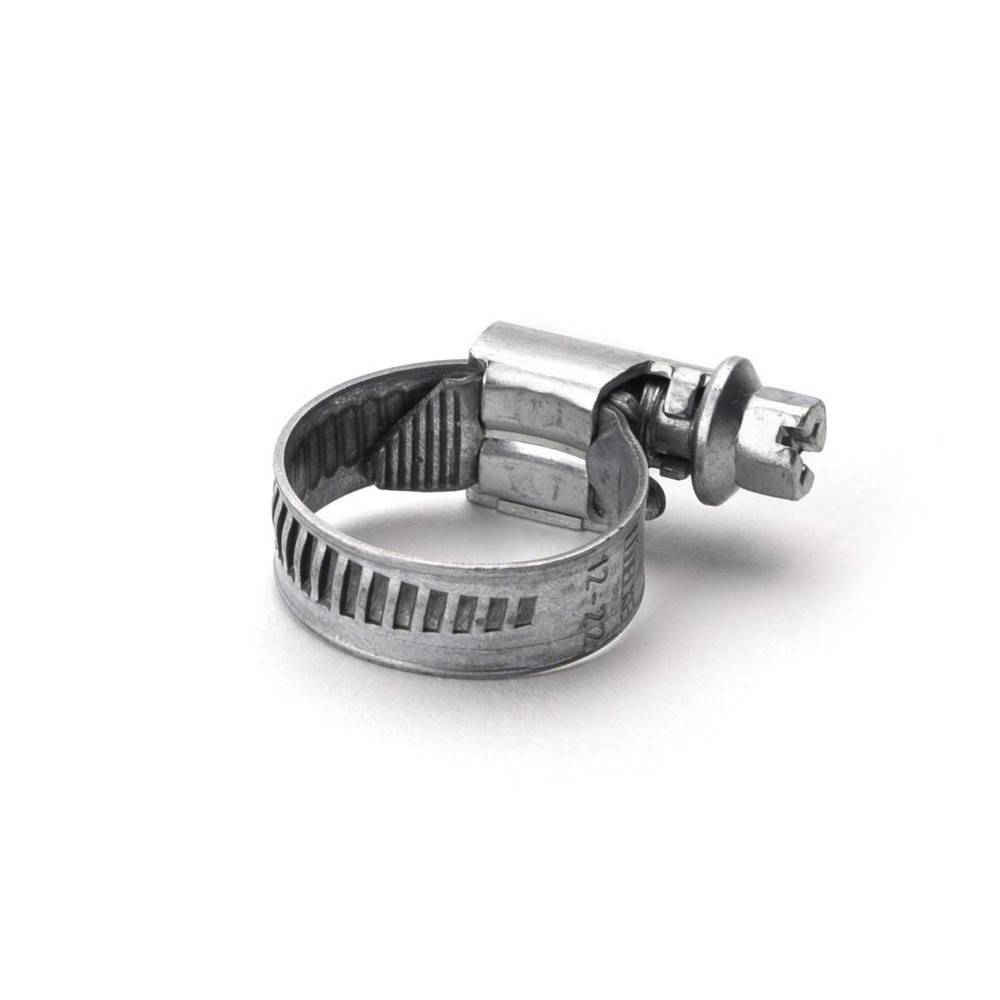 colliers de serrage HS 20 - Filetage sans fin - En acier inoxydable - Plage de serrage : 12-22 mm