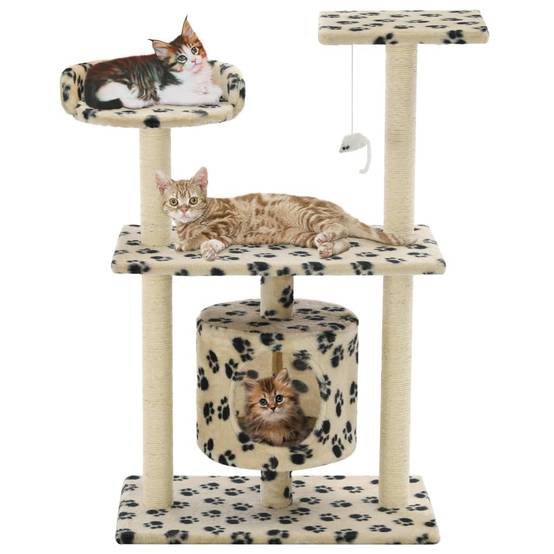 Arbre à chat Sophie-Manon Beige 60 X 35 cm - P87209B - Image 1