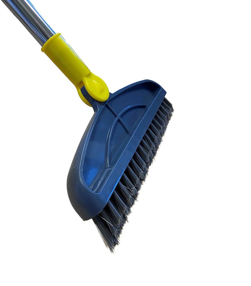 Facilitys - Brosse à récurer avec manche et raclette - Imagen 3