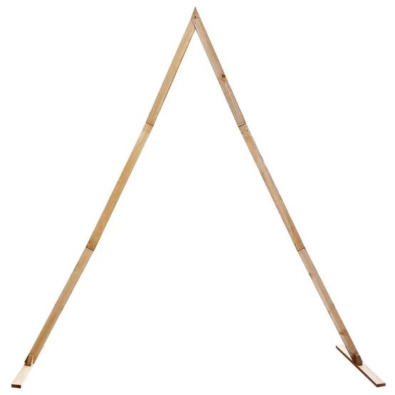 Grande arche de jardin en bois de pin pour cérémonie et plantes 202x95x254 cm - ComfortXL Outdoor Living - Image 2