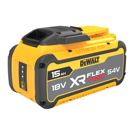 Batterie DEWALT XR 18V/54V 15/5 Ah - DCB549-XJ - Image 2