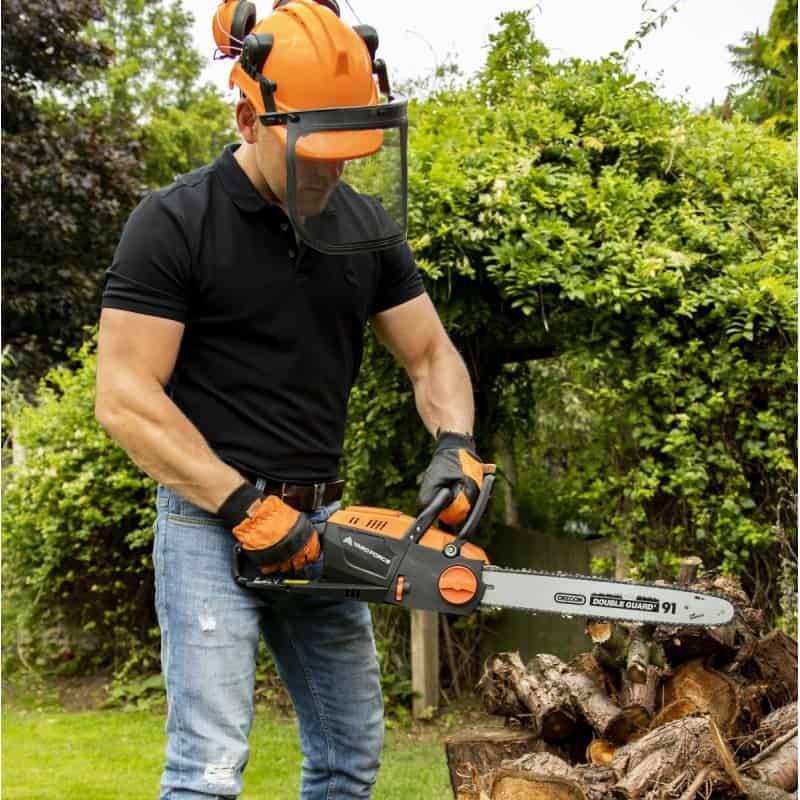 Tronçonneuse sans fil 40V avec guide chaîne oregon de 35cm Yard Force LS G35 - Image 8