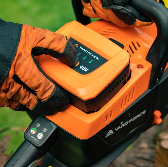 Tronçonneuse sans fil 40V avec guide chaîne oregon de 35cm Yard Force LS G35 - Image 5