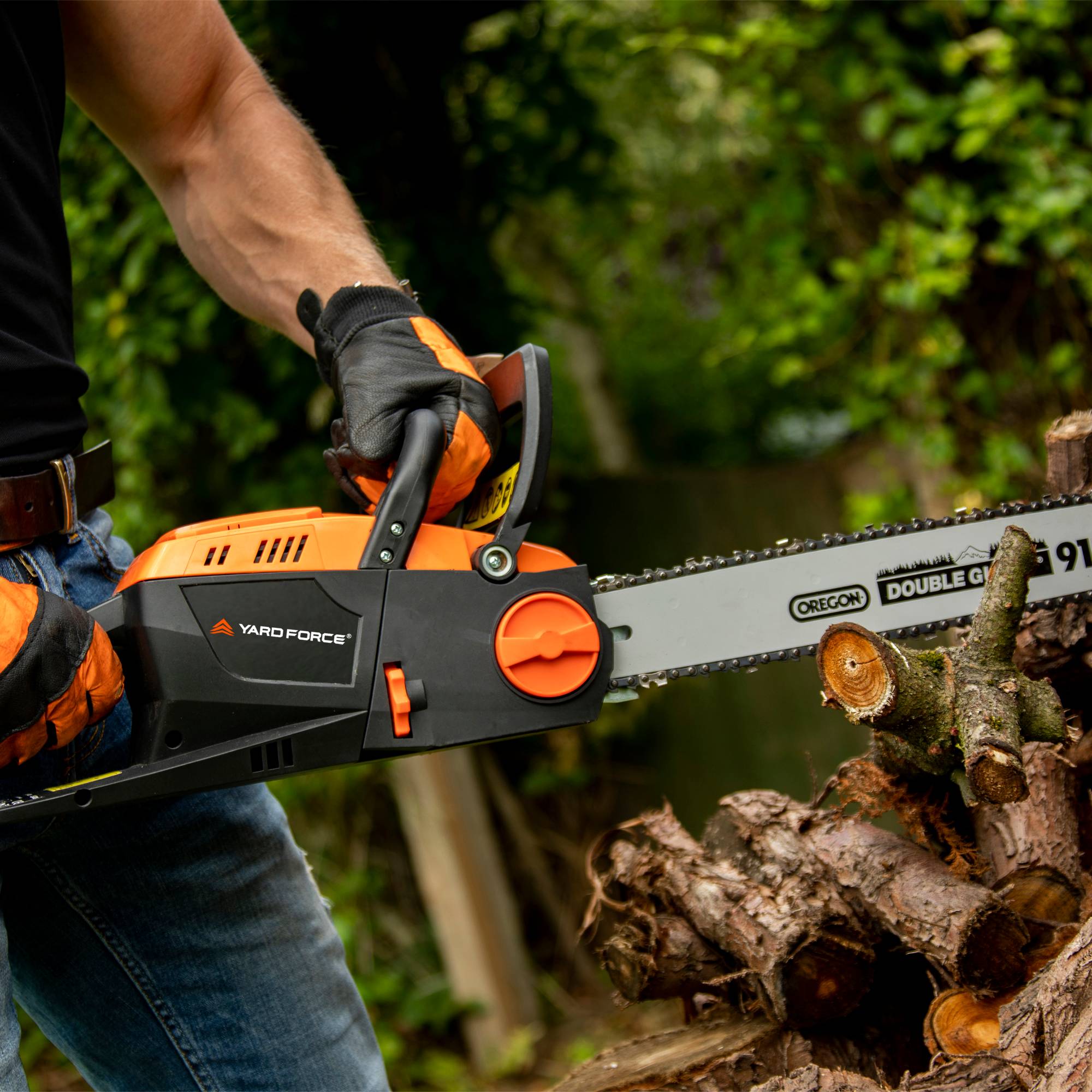 Tronçonneuse sans fil 40V avec guide chaîne oregon de 35cm Yard Force LS G35 - Image 6