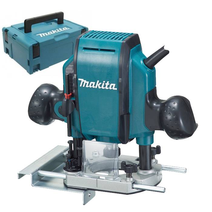 Makita - Défonceuse 900W 8mm + coffret MAKPAC - MAKITA - RP0900XJ - Image 1