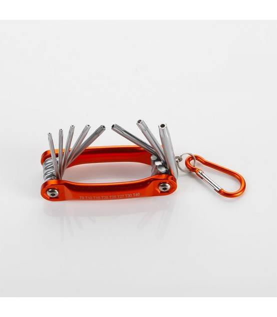 Set de 8 clés torx avec cadre en métal alyco orange ALYCO 170617 - Image 3
