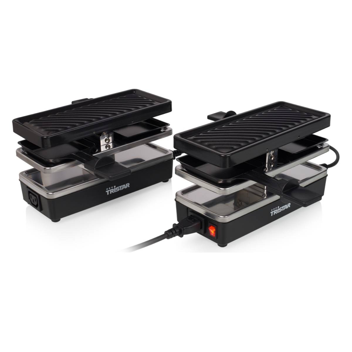 Test Appareil à raclette Tristar RA-2949 noir - 4 personnes - 500 W pas