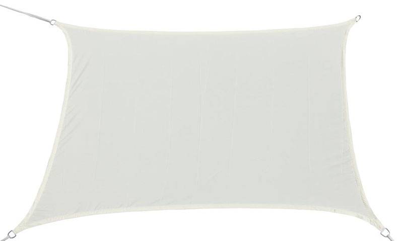 Jardideco - Voile d'ombrage rectangulaire FIRST 2,00 x 1,40 m - Sable - Imagen 1