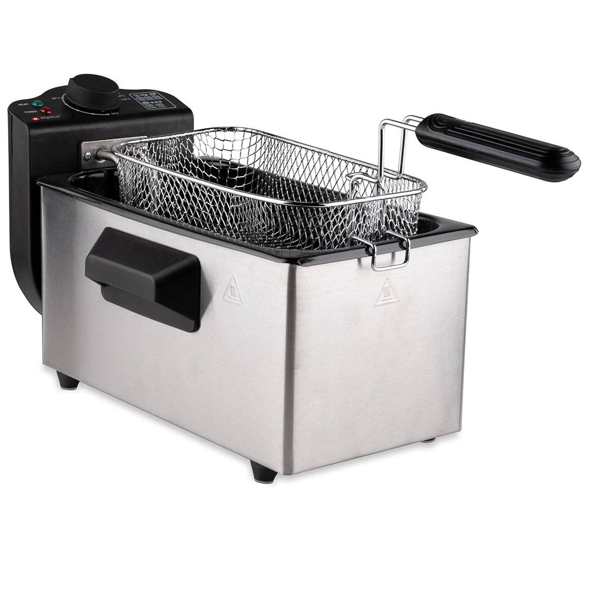 Alpina - Friteuse électrique à huile Cuve 3L 2000W 190°C ALPINA - Imagen 1