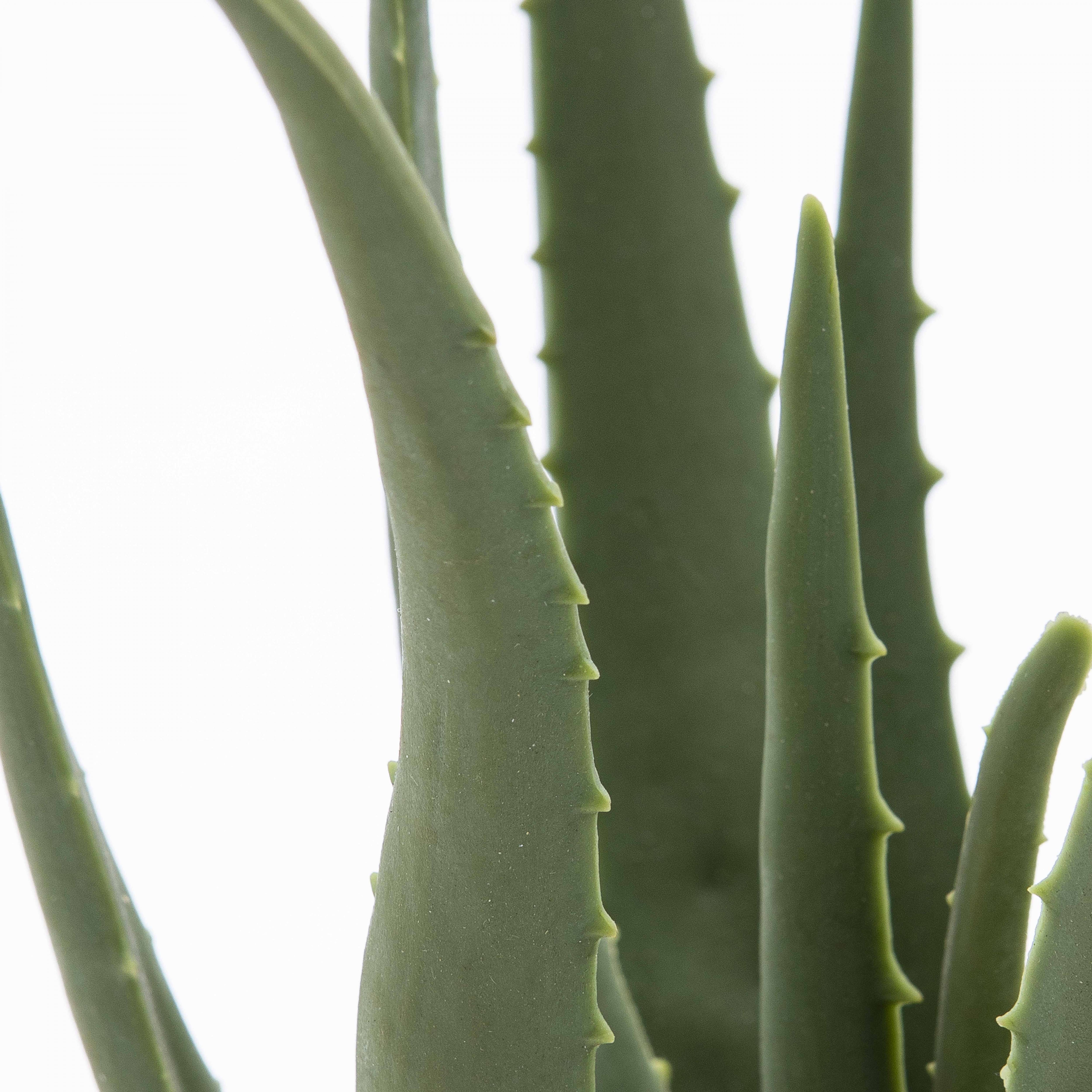 Oviala - Plante artificielle en pvc vert - Oviala - Imagen 4