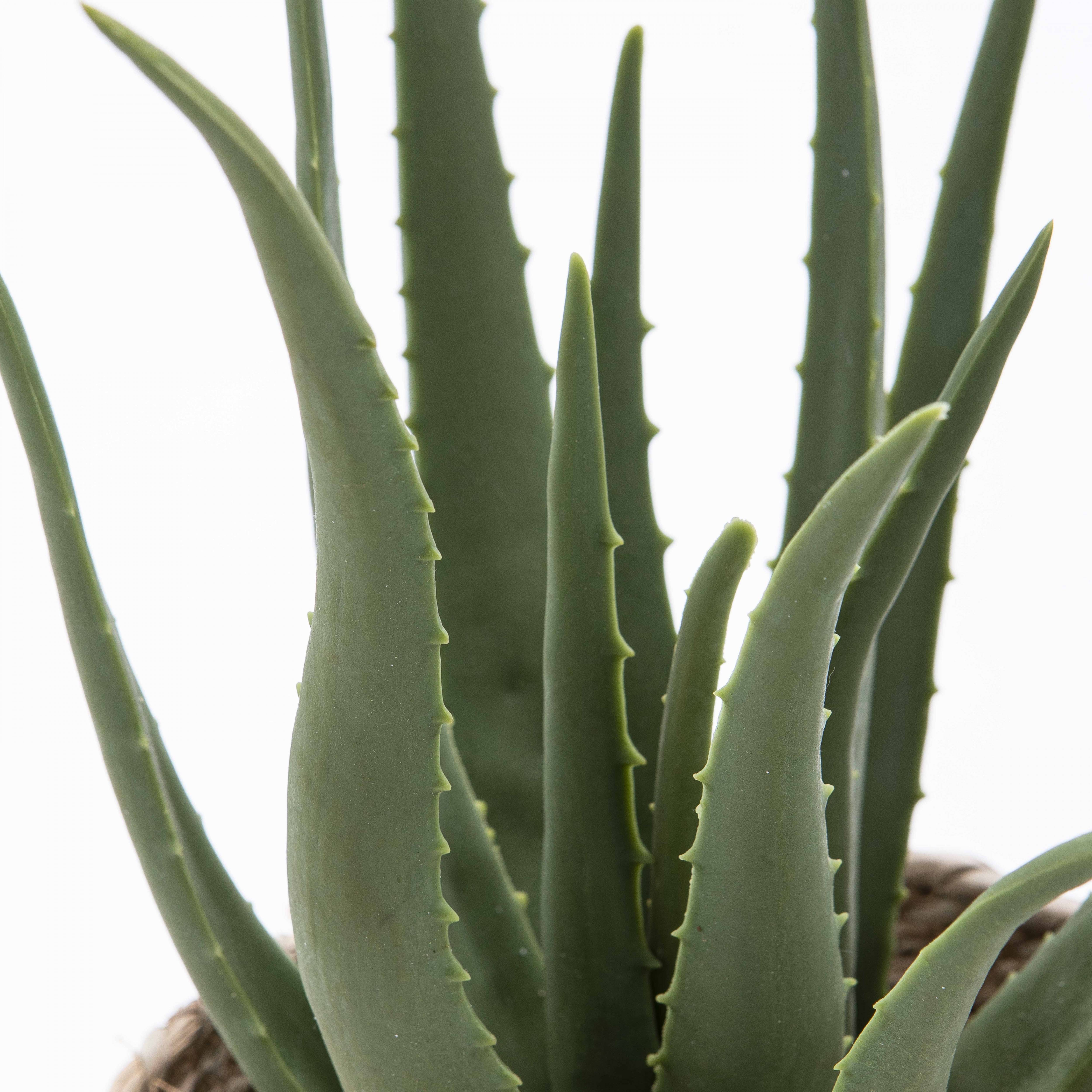 Oviala - Plante artificielle en pvc vert - Oviala - Imagen 3