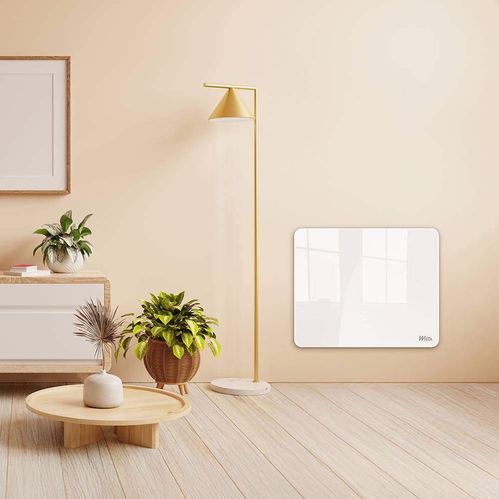 Radiateur inertie céramique avec façade en verre 1000 W - IP24 - NF - Fil pilote 6 ordres - Image 5