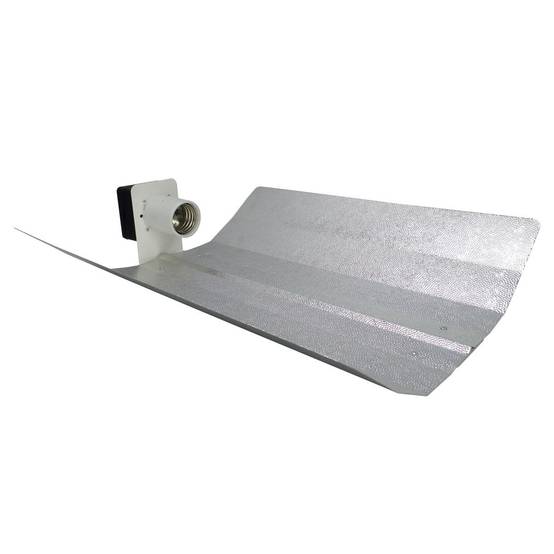 Réflecteur Ouvert PEARLPRO Garden Highpro - Répartition Lumière Optimale +10%, Aluminium Allemand, Pour Ampoules 150-1000W