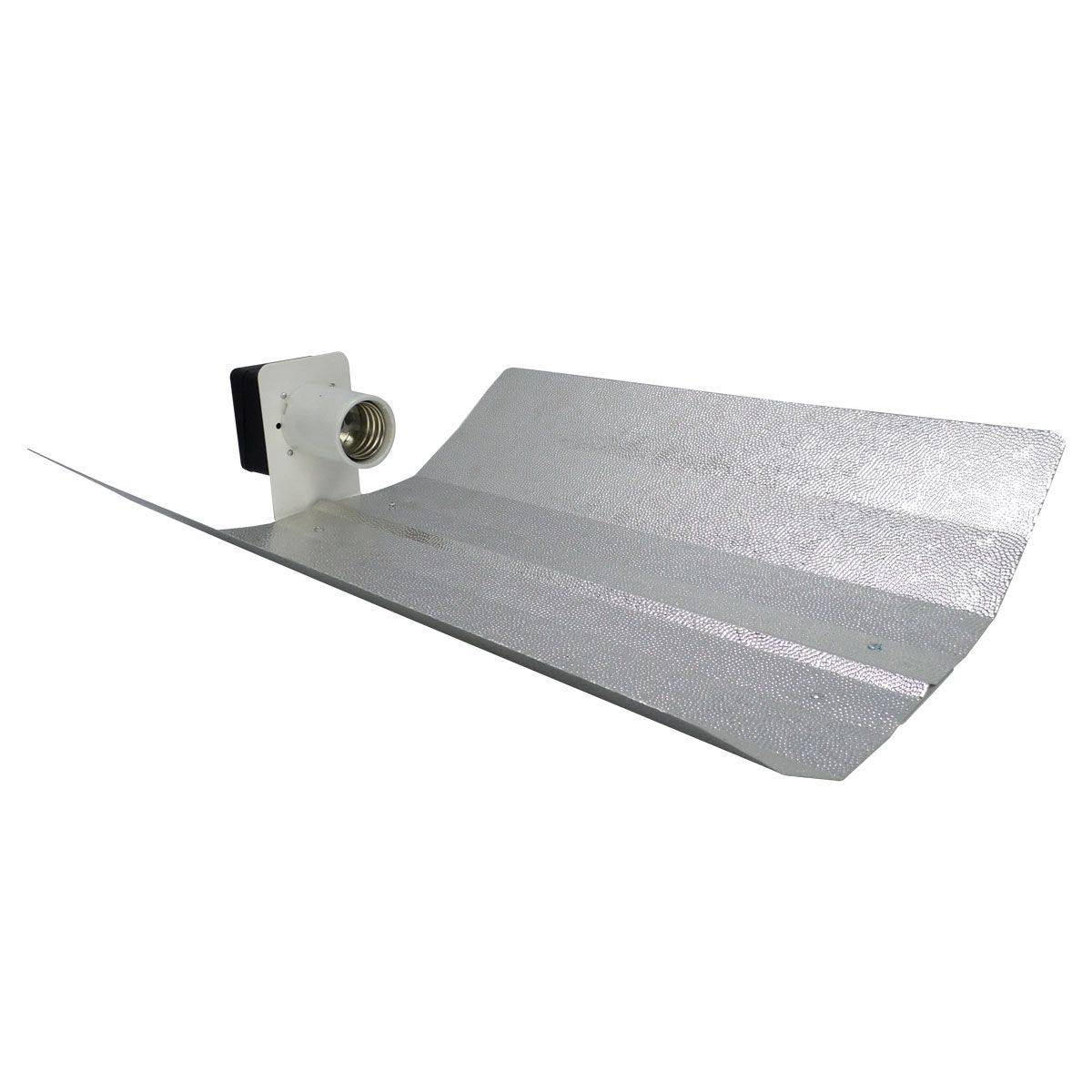 Réflecteur Ouvert PEARLPRO Garden Highpro - Répartition Lumière Optimale +10%, Aluminium Allemand, Pour Ampoules 150-1000W