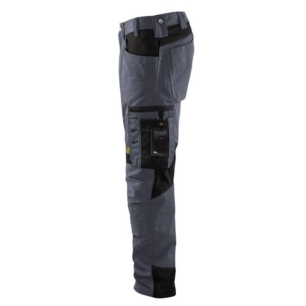 Pantalon artisan BLAKLADER Sans poches flottantes T.52 - GRIS CLAIR/NOIR - 155618609499-52 - Image 2