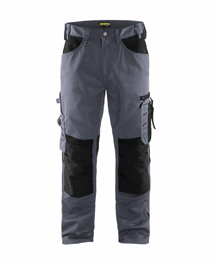 Pantalon artisan BLAKLADER Sans poches flottantes T.52 - GRIS CLAIR/NOIR - 155618609499-52 - Image 1