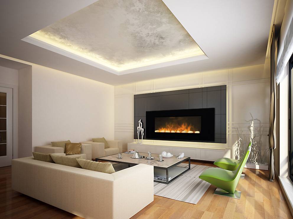 Cheminée électrique Murale Volcano XXL Wifi 120 cm Effet Flammes LED Chemin'Arte - Imagen 6
