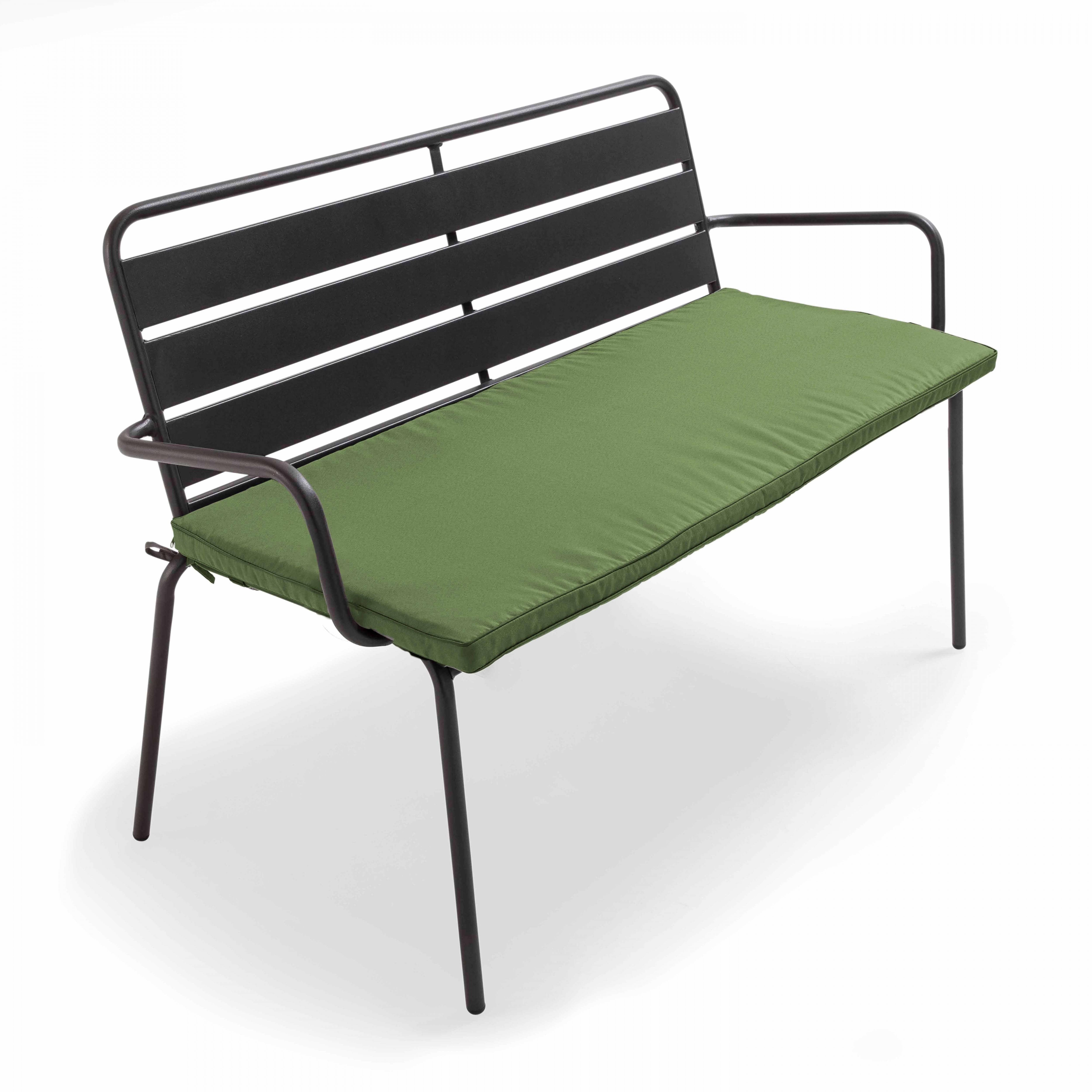 Oviala - Coussin pour canapé polyester vert cactus Pisco - Oviala - Imagen 4