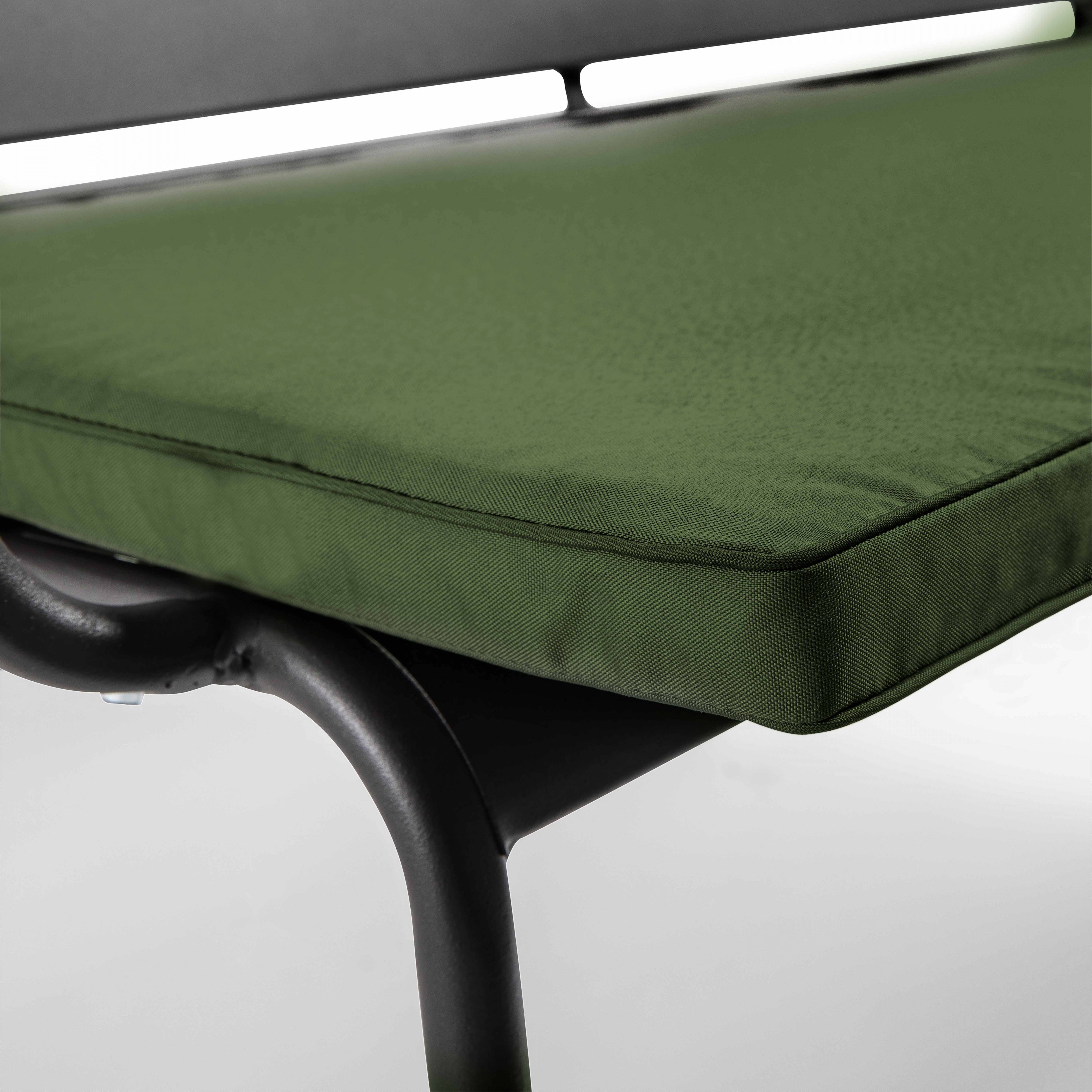 Oviala - Coussin pour canapé polyester vert cactus Pisco - Oviala - Imagen 2