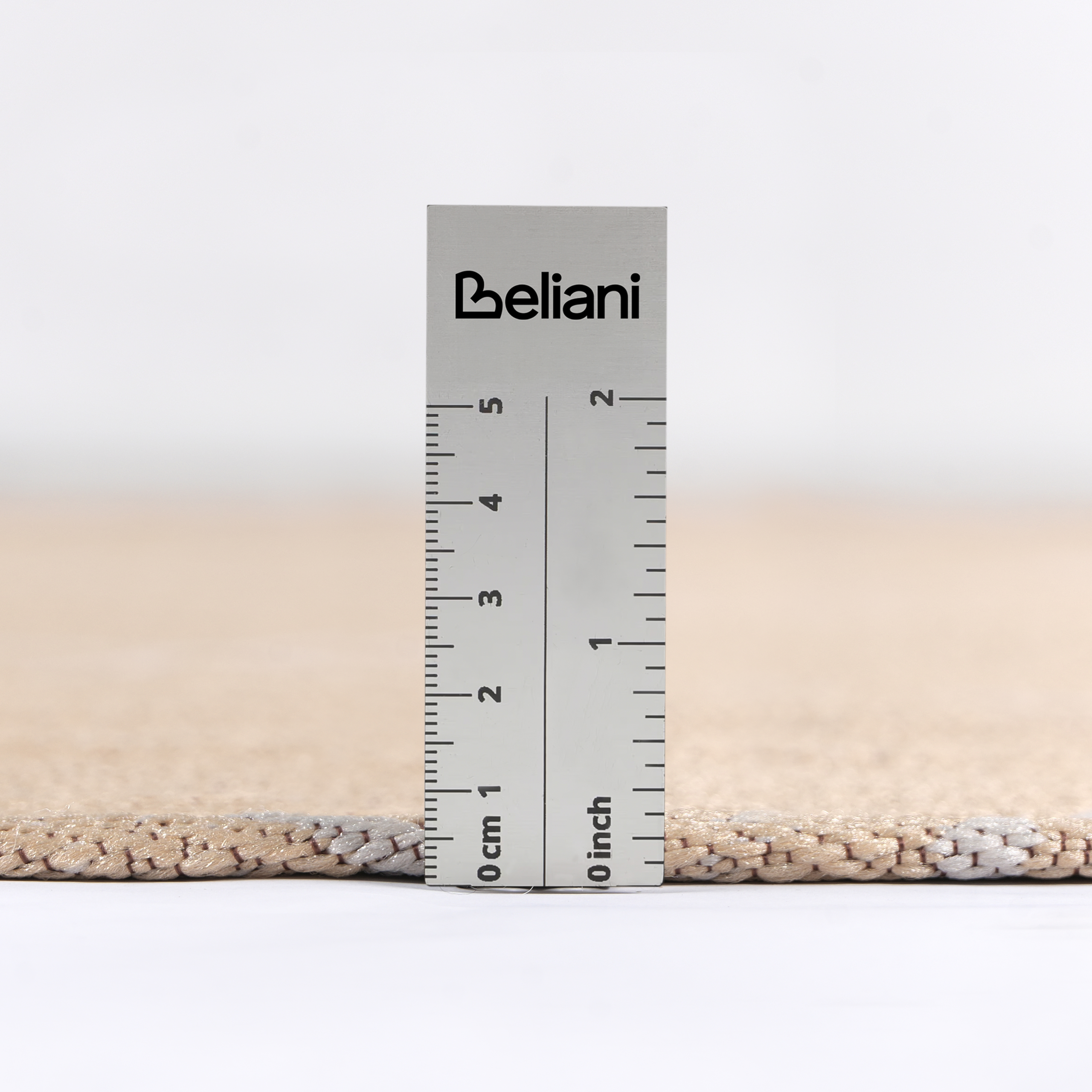 Beliani - Tapis d'extérieur Polypropylène Beige AKSU - Beliani - Imagen 6