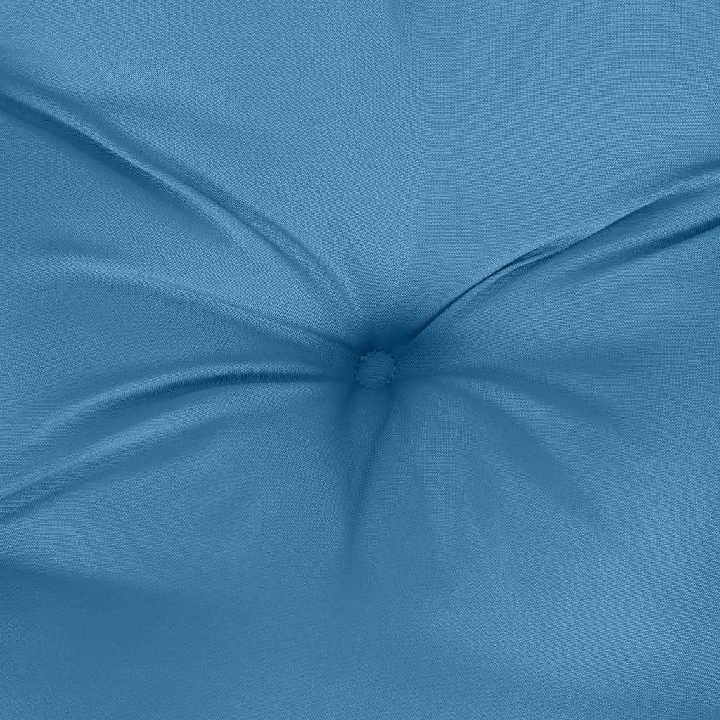 Lot de 6 Coussins d'extérieur - Coussins de chaise à dossier bas - Coussins de Siège pour intérieur et extérieur bleu mélangé tissu-JU11631 - Image 8