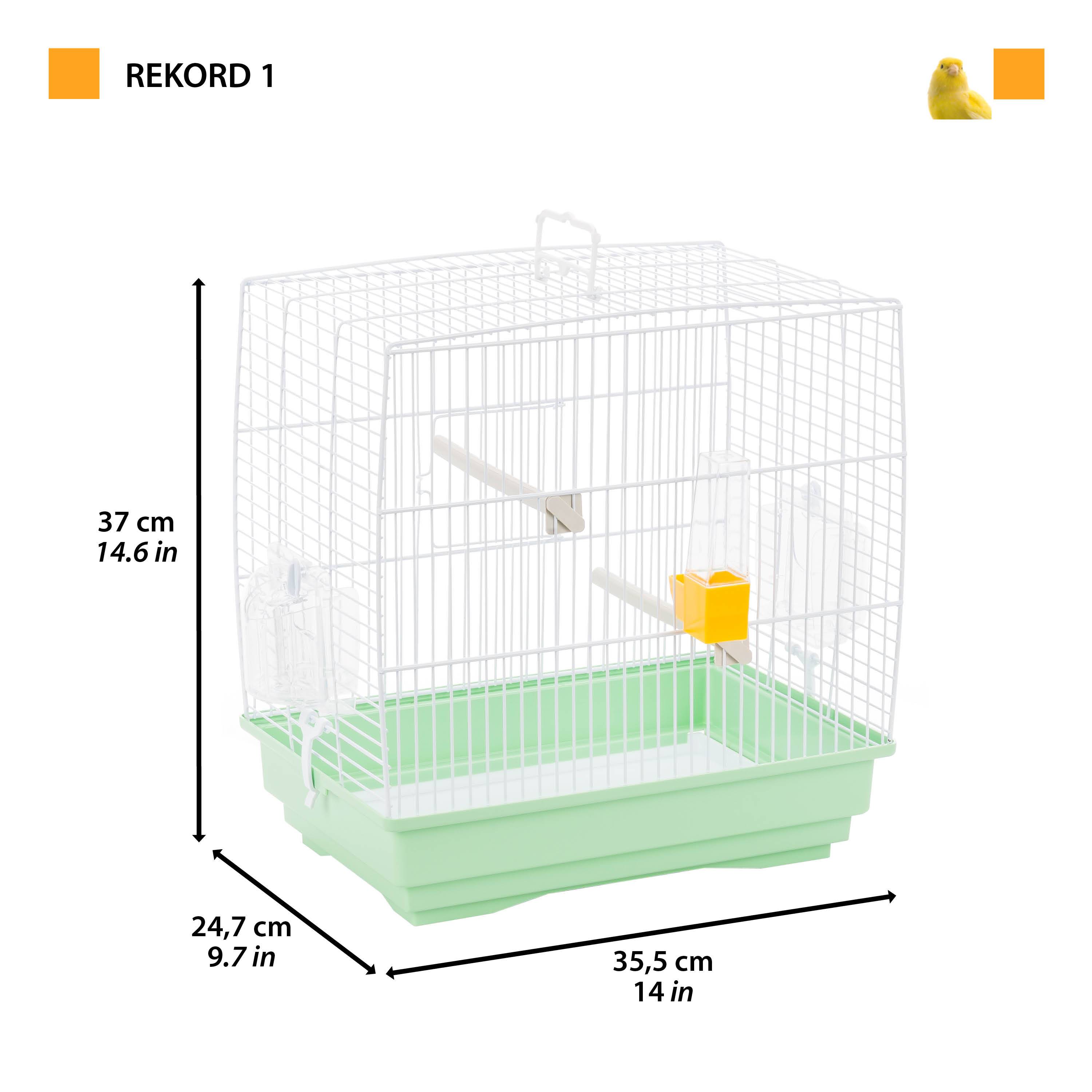 Ferplast - Cages pour canaris, perruches et oiseaux exotiques Ferplast REKORD 1 plusieurs couleurs - Imagen 2