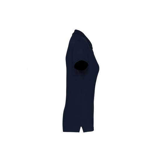 Polo de travail piqué femme Kariban 100% coton Bleu Marine XS - Image 3