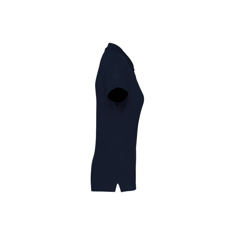 Polo de travail piqué femme Kariban 100% coton Bleu Marine XS - Image 3