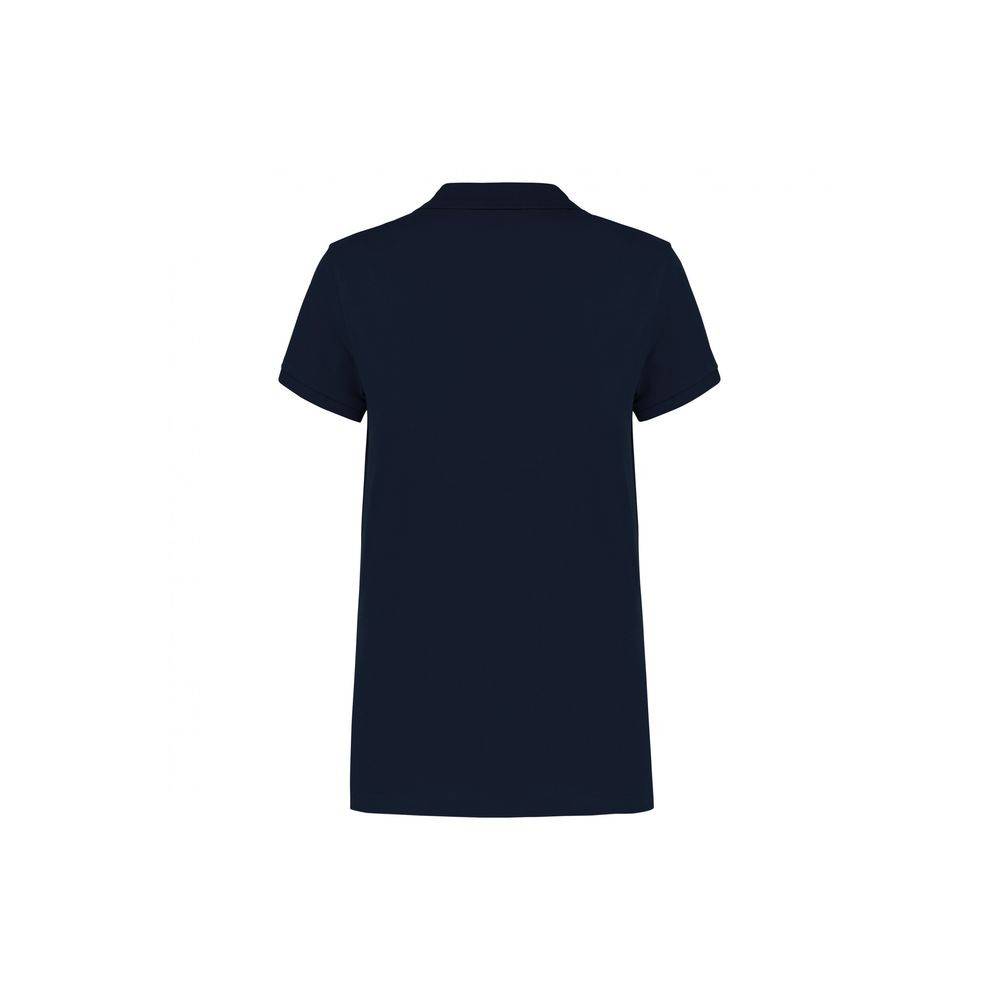 Polo de travail piqué femme Kariban 100% coton Bleu Marine XS - Image 2